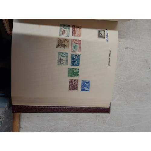 52 - Stamps of UK, Commonwealth and World offered mint and used in five albums