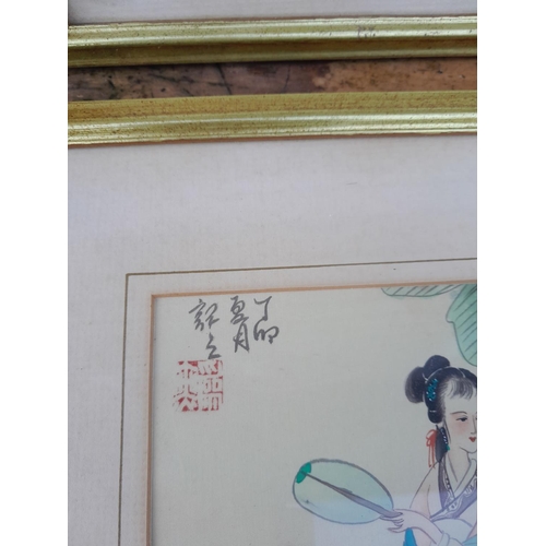 72 - 4 x 20th century Chinese watercolours