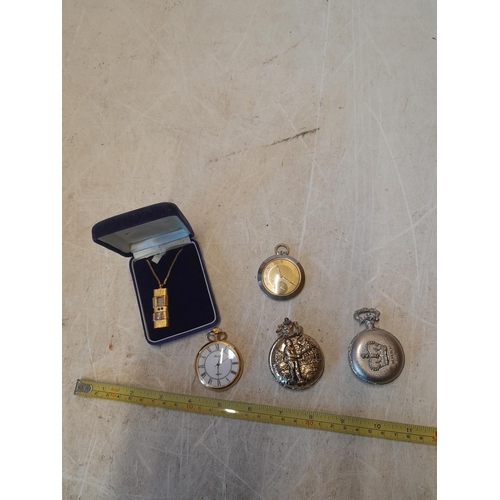 144 - Assorted modern and vintage pocket watches