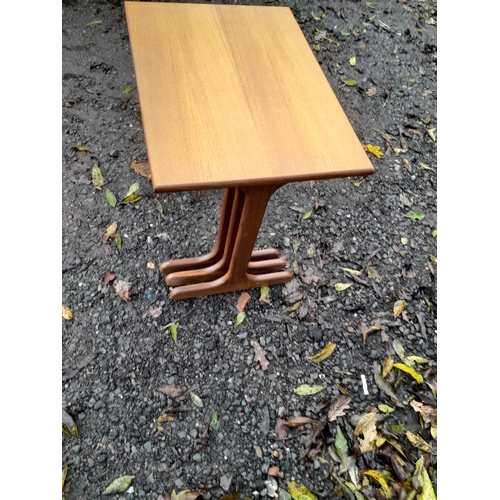 174 - Set of teak G Plan nest of tables