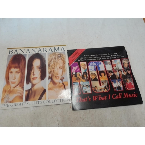 30 - Vinyl record album : Now Thats What I call Music volume 1 & Bananarama