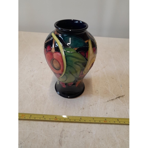 184 - Modern Moorcroft vase in box of issue in good order