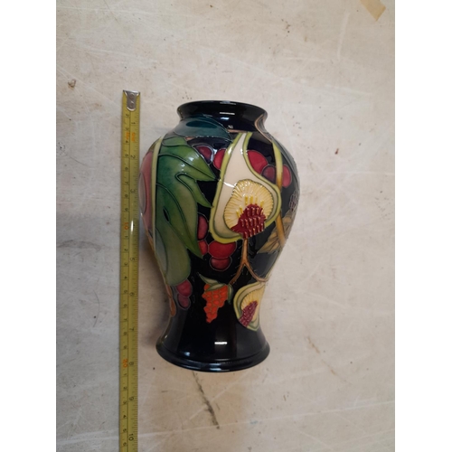 184 - Modern Moorcroft vase in box of issue in good order