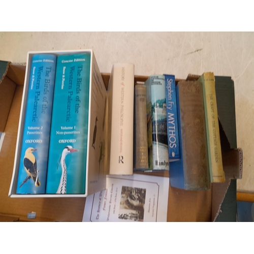 215 - Various non fiction books including Birds of Pale Artic in slip cover etc.