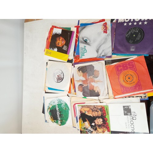 283 - Assorted Ex DJ record singles, commercial pop from the 1960s - late 1980s