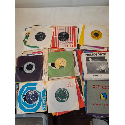 283 - Assorted Ex DJ record singles, commercial pop from the 1960s - late 1980s