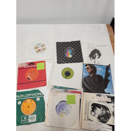 285 - Assorted Ex DJ record singles, commercial pop from the 1960s - late 1980s