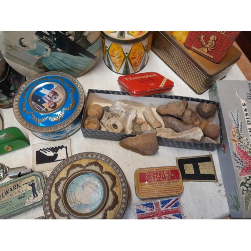 5 - Collection of various vintage tins