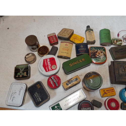 7 - Collection of various vintage tins