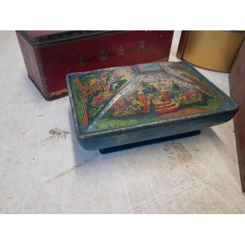 19 - Vintage tins