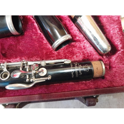 24 - Vintage Ruddal Carte clarinet with accessories