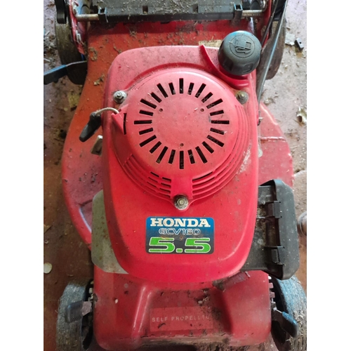 297 - Honda 5.5 petrol lawn mower