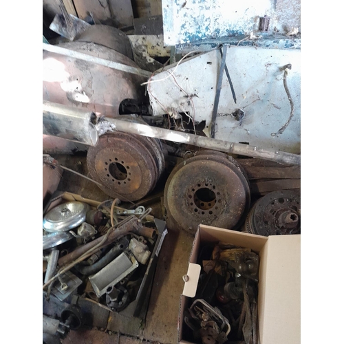 301 - Riley Kestrel in pieces for restoration or spares from the 1930s