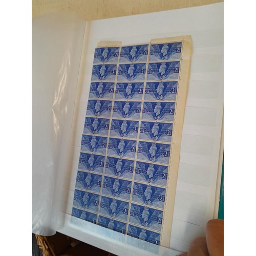 322 - Stamps : Pre Decimal GB stamps mounted loose & mint in a stock book including 1951 Festival of Brita... 