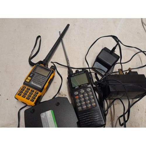 346 - Amateur Radio Ham equipment : USB Signalink, Yaesu transceiver, Nevada power supply, Quansheng & AOR... 