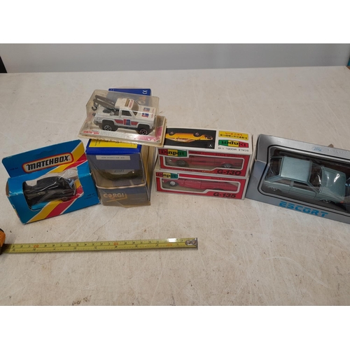 138 - Boxed die cast collectable cars, various makers