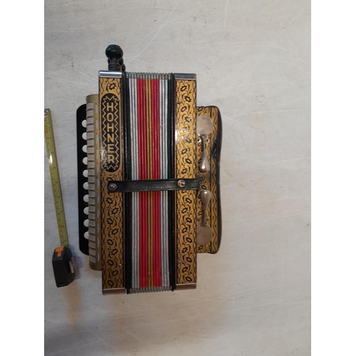 142 - Vintage Hohner piano accordion