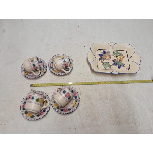 266 - Small collection of Honiton pottery