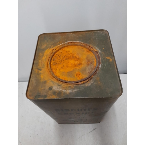 269 - Vintage painted storage tin