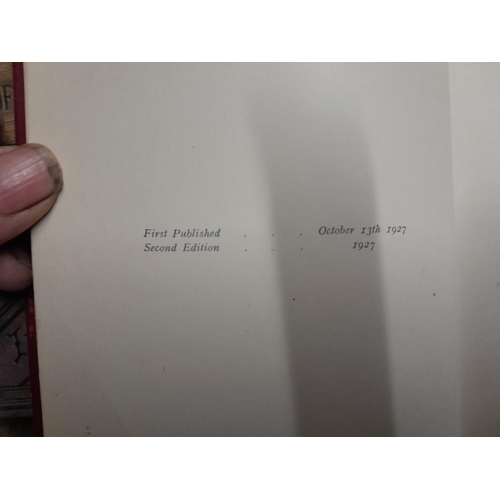 346 - 2 x volumes Last of the Mohicans 1881 hardback &  Now we Are Six 1927 Second Edition spine damage