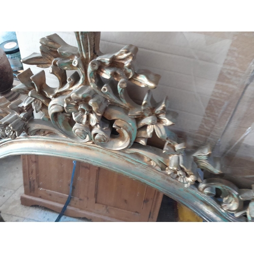 410 - Large modern giltwood mirror