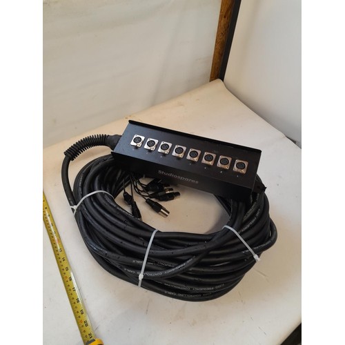 437 - Studio Spares snake cable 29 metres : Audio recording interest