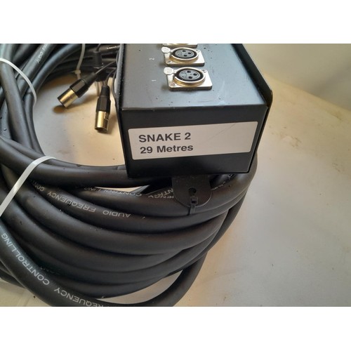 437 - Studio Spares snake cable 29 metres : Audio recording interest