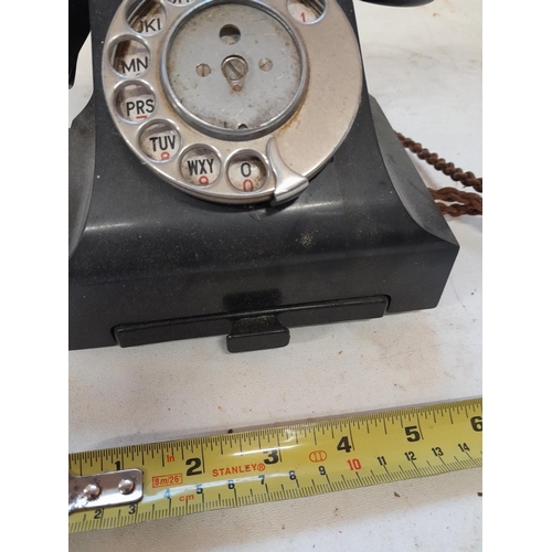 482 - Vintage bakelite telephone