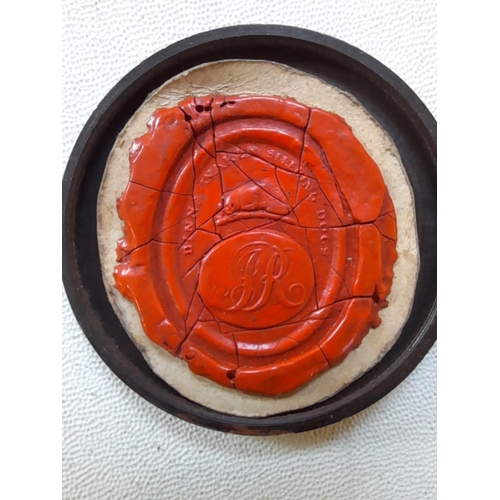 28 - Victorian wax seal : Diana Wake Sleeping Dogs