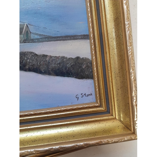 40 - 3 x modern watercolours & oil on board : 2 x still lifes  by J Netleg