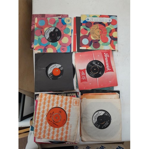 481 - Various vinyl record singles : commercial pop from 1960s onwards, promo included