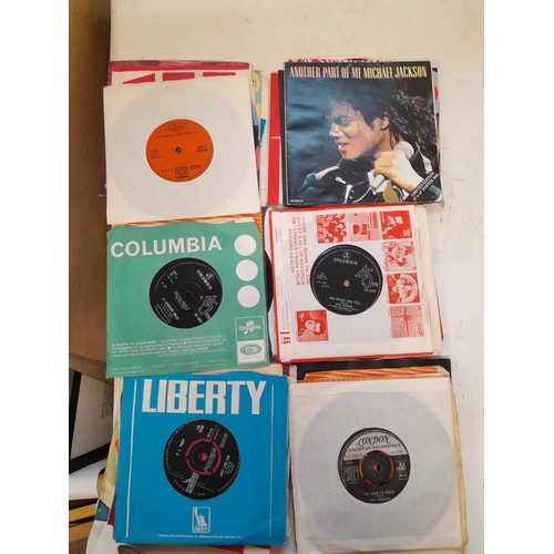 481 - Various vinyl record singles : commercial pop from 1960s onwards, promo included