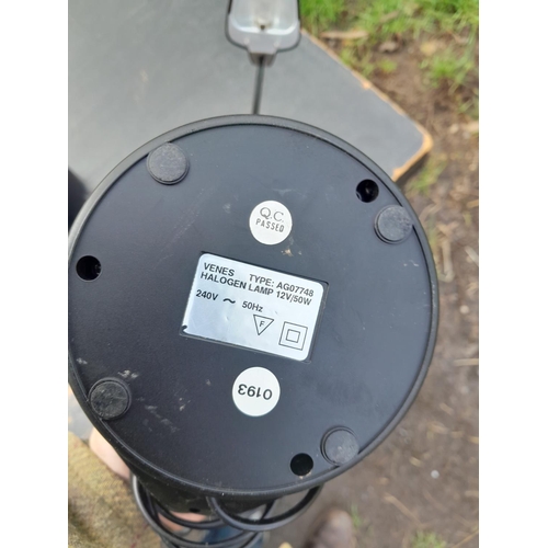 200 - 3 x desk table lamps including angle poise