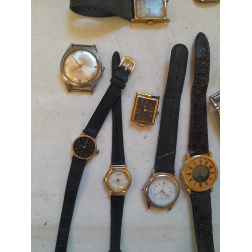 8 - Vintage and modern wristwatches & pocket watch