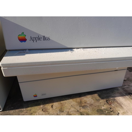 11 - Apple II computer with drives