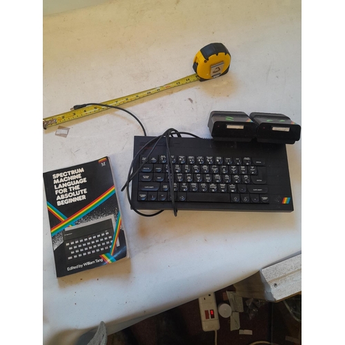 12 - Sinclair Spectrum with drives & handbooks