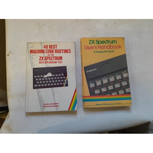 12 - Sinclair Spectrum with drives & handbooks