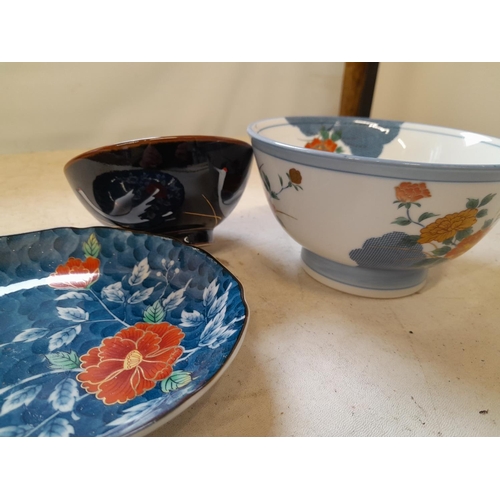 34 - 3 x pieces of Chinese and Japanese ceramics