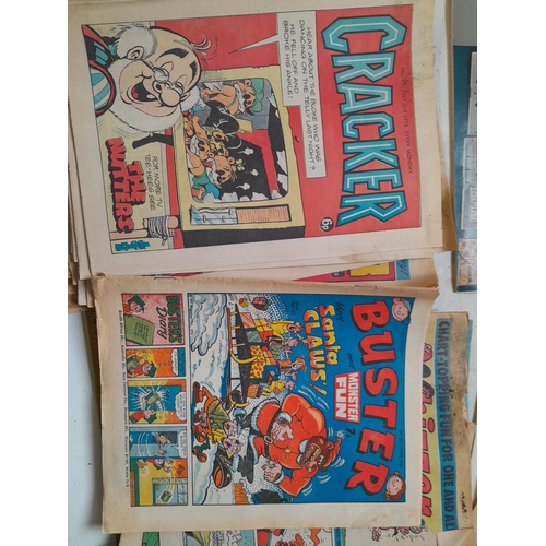 175 - Various comics from 1970s & computer magazines x 2 & Masterpiece game