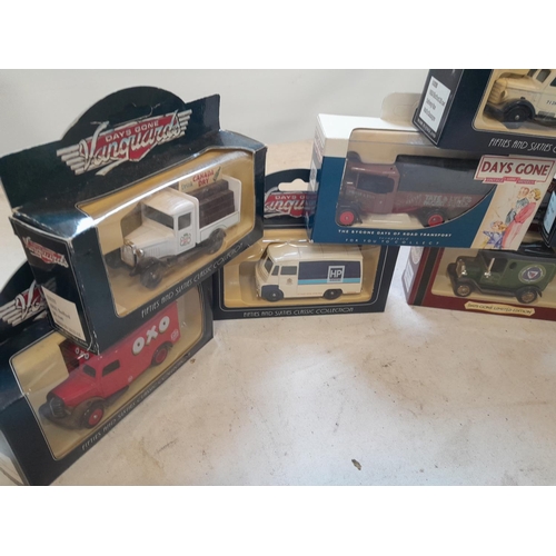 189 - 10 x die cast toy cars, Vanguards and Days Gone By