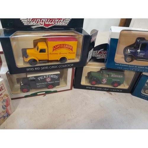 193 - Die cast toy cars : Vanguards & Days Gone By