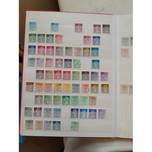 360 - Stockbook of stamps : note Penny reds