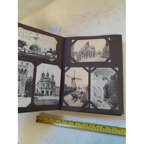 557 - Multithematic collection of black and white foreign postcards