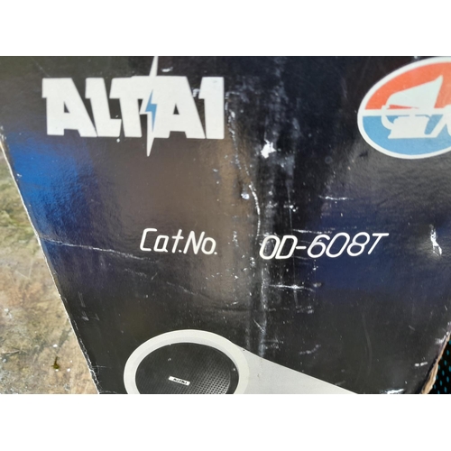 131 - Boxed Altai speaker & infra red mono headphones