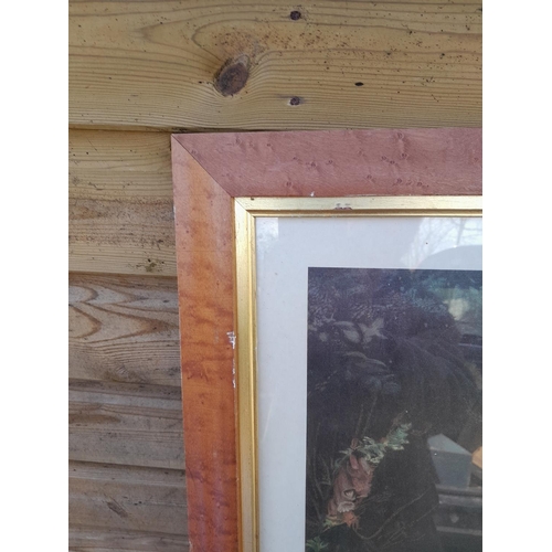 133 - Various pictures and prints : vintage STYLE Pears print, initialled watercolour, Charles W Piercy oi... 