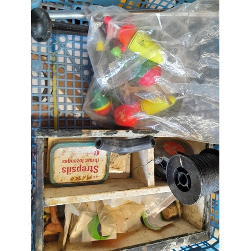 140 - Assorted fishing reels and used tackle