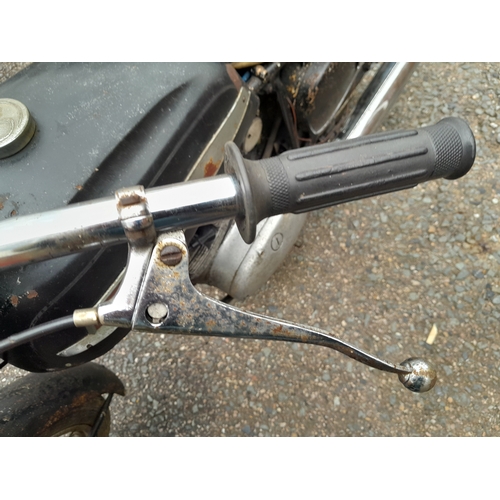 142 - 1964 Norton Jubilee 250 cc Motorcycle,  in need of overhaul,  but has compression, garage stored, ga... 