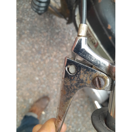 142 - 1964 Norton Jubilee 250 cc Motorcycle,  in need of overhaul,  but has compression, garage stored, ga... 