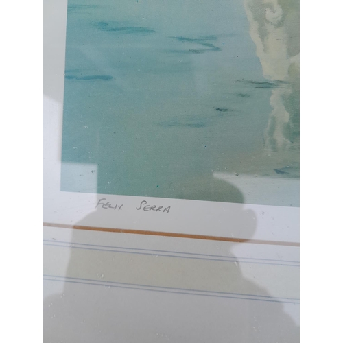 155 - Collection of pictures and prints : faded ltd edition prints, book prints, signed etchings etc.