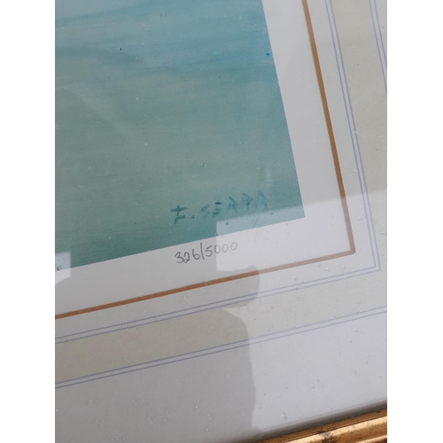 155 - Collection of pictures and prints : faded ltd edition prints, book prints, signed etchings etc.